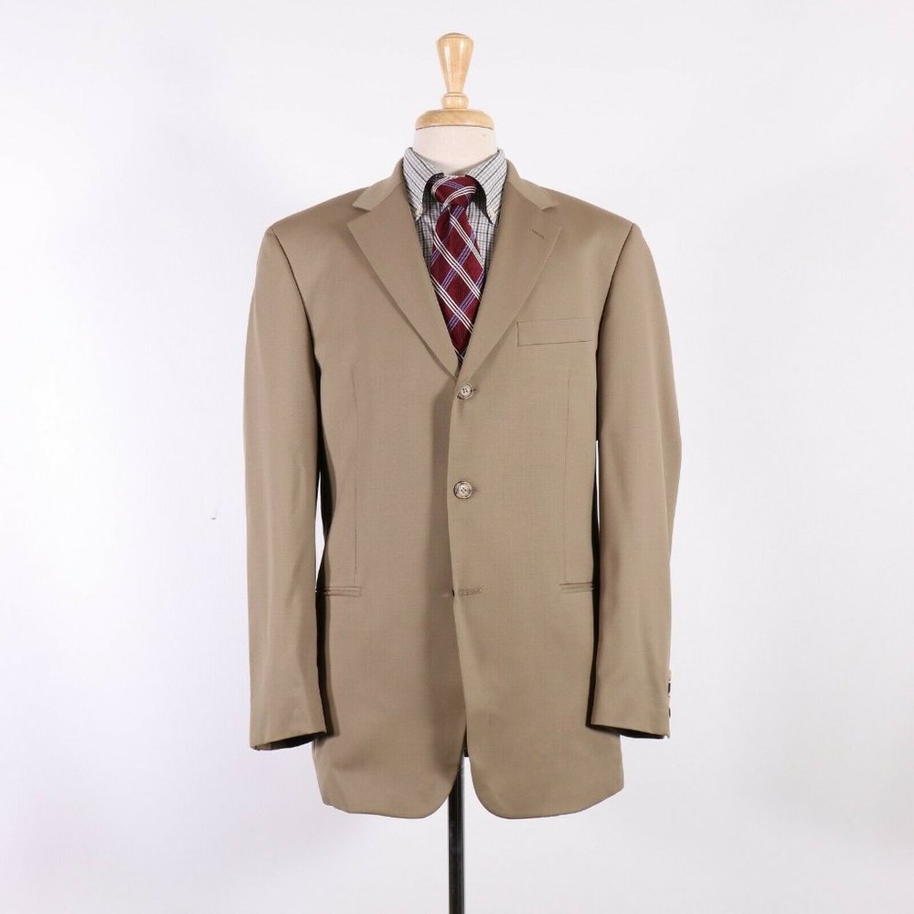 Hugo Boss 40R Beige Sport Coat L611